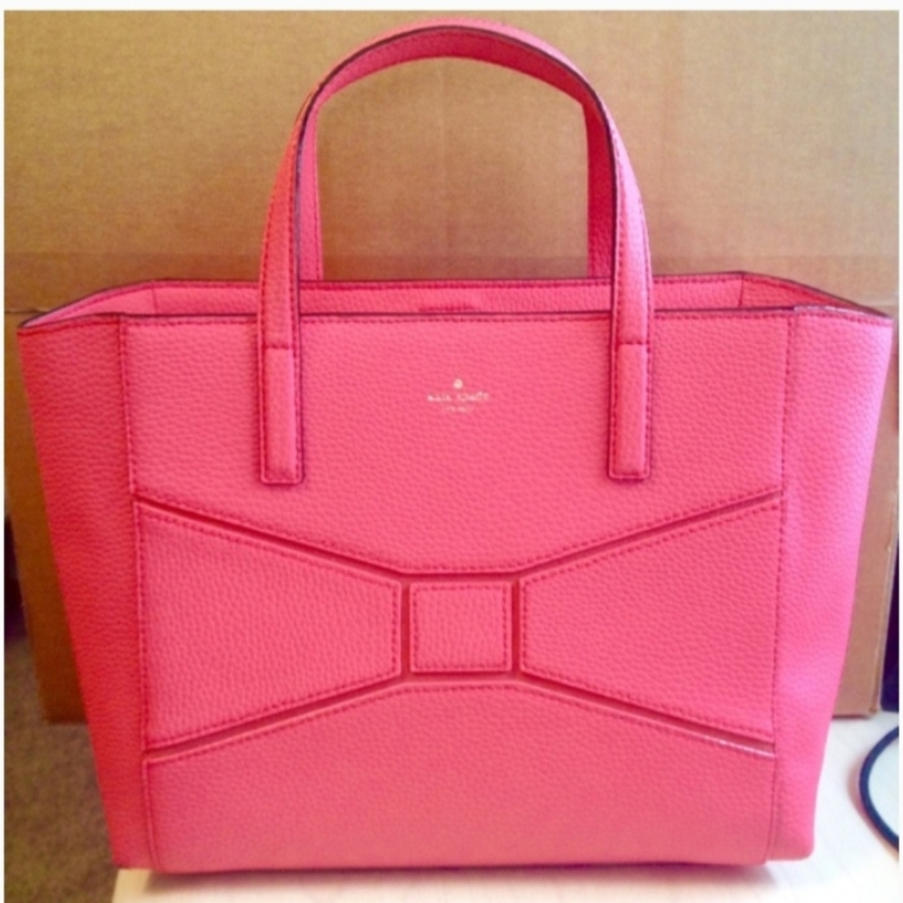 Kate Spade Coral Francisca Bridge Street Tote